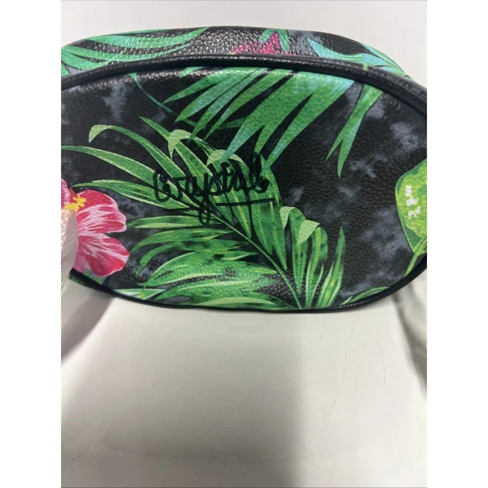 Victoria's Secret Tropic Floral Oval City Belt Bag Fanny Pack Waist Bag NWT